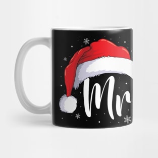 Mr Mrs Claus Christmas Couples Matching His And Her Pajamas Mug